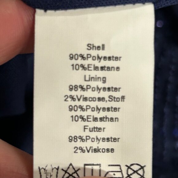 Jasambac Women Sequin Dress Size Large NWT Slit Elastic Waist Cocktail Party - Picture 9 of 13